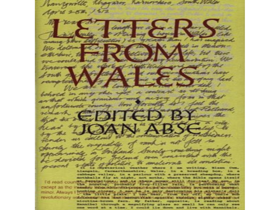 Livro Letters from Wales de Joan Abse (Inglês)