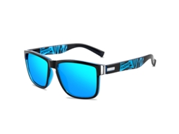 Óculos De Sol Polarizados (azuis) Com Proteção Uv400, Ideais Para Ciclismo Ao Ar Livre.