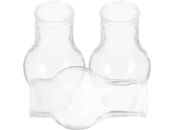 Chaminé De Vidro De 3 Peças Para Lamparina A Óleo, Estilo Retrô, Para Iluminação De Emergência E Decoração.