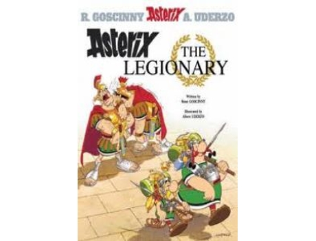 Livro 1OAsterix The Legionary Rustica de R Goscinny (Inglês)