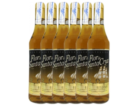 Rum FLOR DE SANTA CRUZ Flor De Santa Cruz Añejo (0.7 L - 6 unidades)