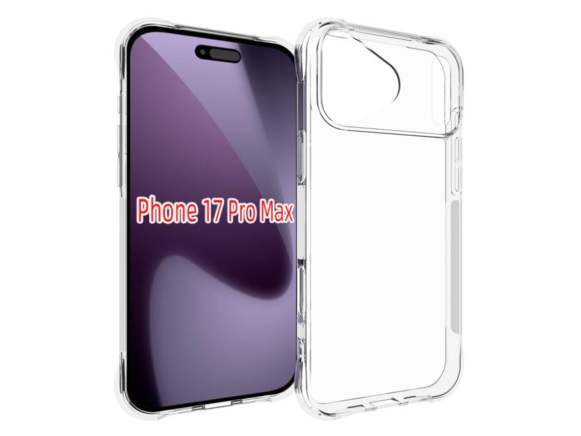 Capa Para Iphone 17 Pro - Resistente A Impactos, Antiderrapante E Feita De Tpu Espesso.