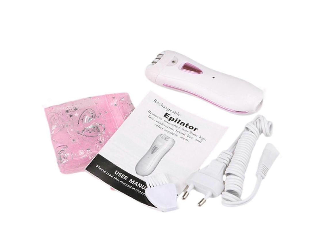 Depilador Feminino Smooth Glide Com Plugue Europeu, Recarregável, Para Remoção De Pelos Do Rosto, Corpo, Virilha, Braços E Pernas.