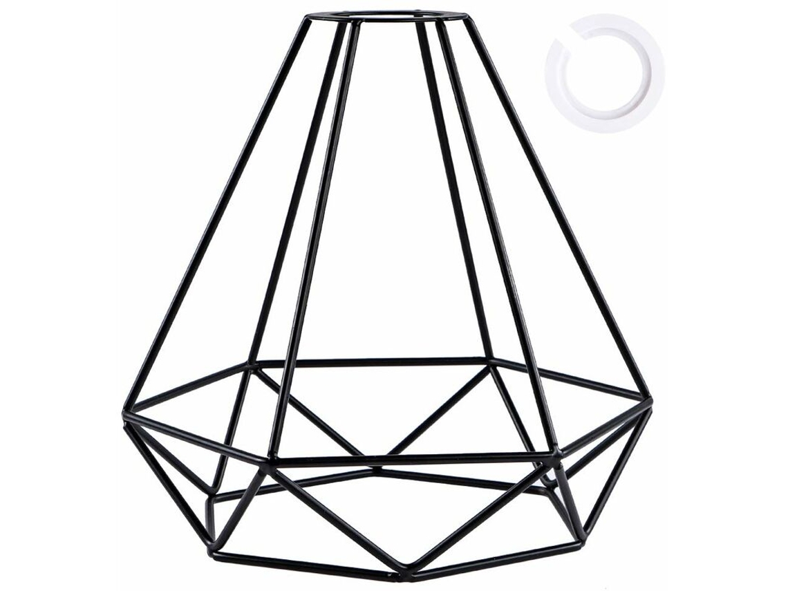 Abajur Retrô Em Metal Preto Para Cozinha, Sala De Jantar, Quarto E Corredor (preto)-aquaforge