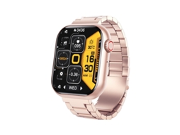 Smartwatch Yizhood F57 1.91 Inch Bluetooth Chamada Ip67 À Prova De Água 50 Modos Desportivos 200 Mah (android E Ios Rosa)
