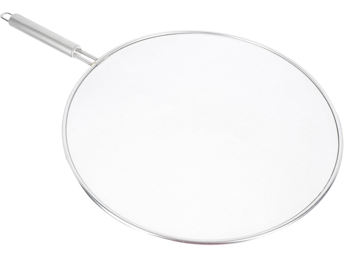 Protetor Contra Respingos De Óleo Em Aço Inoxidável 304 Com Filtro De Malha De 29 Cm Para Panelas, T Gokoco