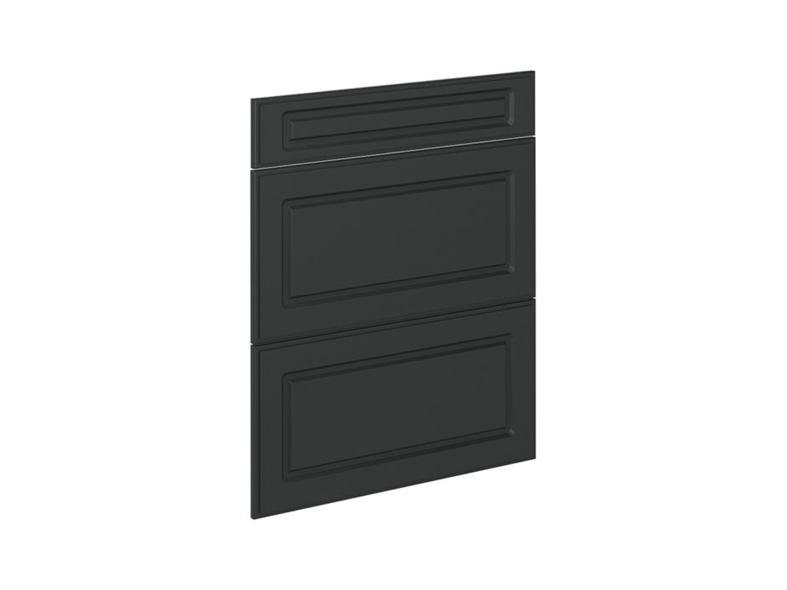 Frente de Cozinha R line VICCO com 59.6x70.4cm para móvel baixo com gavetas, antracite campestre