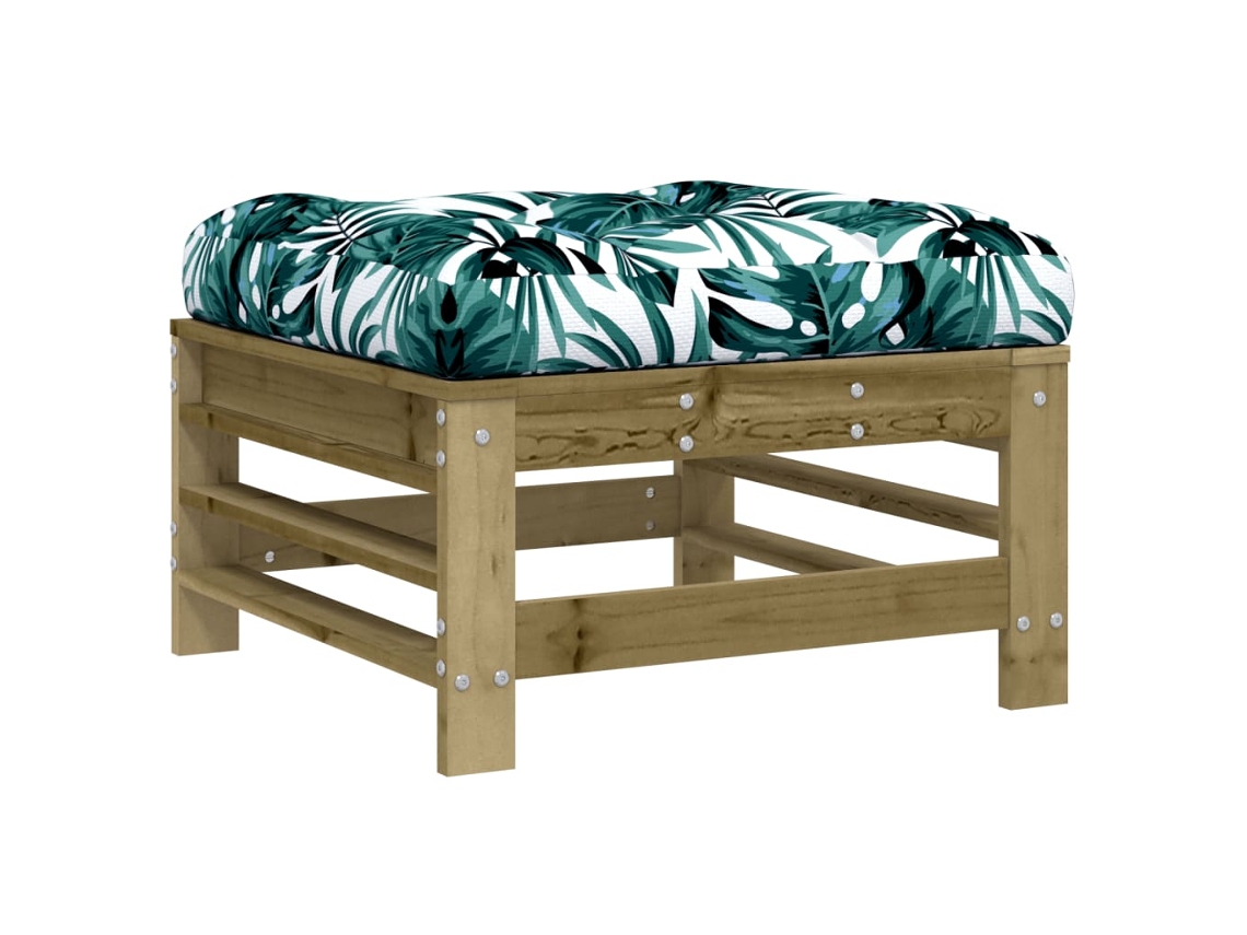 Garden Footstool, Garden Footstools Vidaxl Marrom Madeira De Pinho Impregnada (n/a)