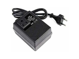 Transformador De 220v Para 110v, 200w, Com Ficha Europeia, Para Tensão Reduzida