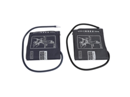 2 Unidades de Braçadeira Substituição para Monitor Pressão Arterial, Grande com Alça Ajustável em D , Braço 22 GOKOCO