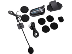 Casque De Moto Bluetooth Com Iluminação Rvb E Interfone Para Baladas Em Grupo, Resistência Ip67, Chamada Rede