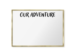 Magnetic Board Our Adventure For The Living Room Espelharte (100x70 Cm)