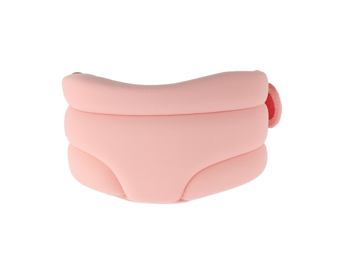 Cervical collar macio, respirável, ajustável, para dormir, rosa S/MARCA