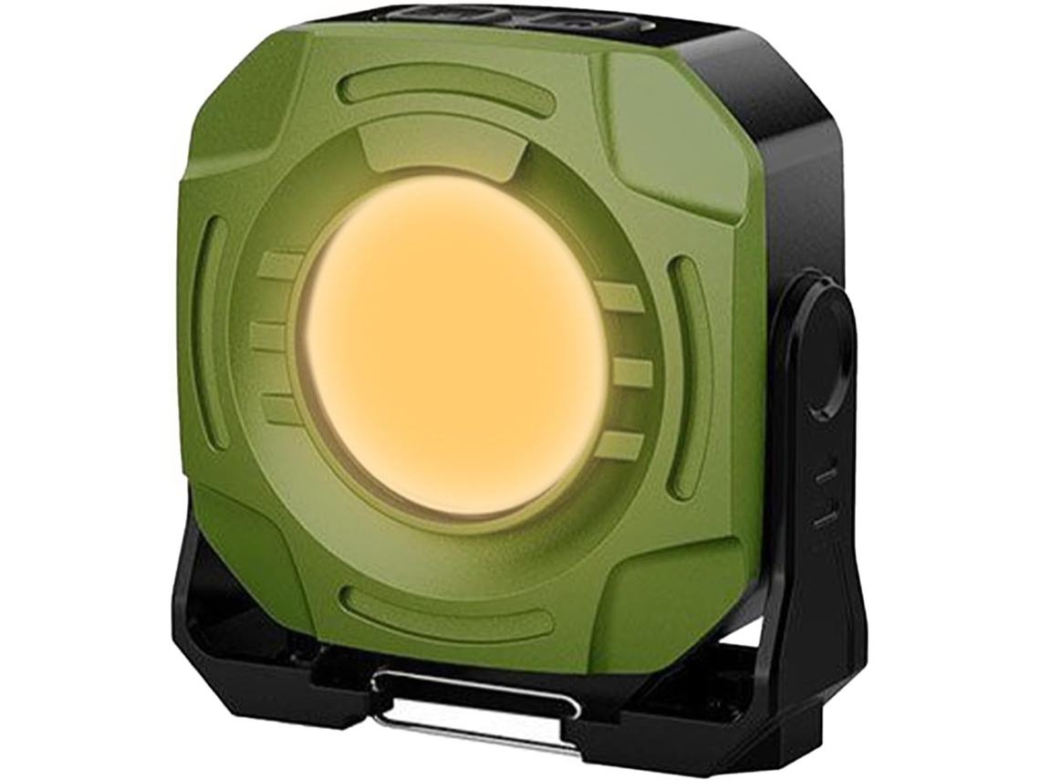 Lâmpada De Camping Magnética Recarregável, Ferramenta Iluminação