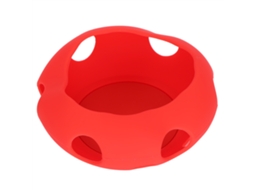 Capa Protetora de Silicone para Google Home Mini, Vermelho CHABERLU