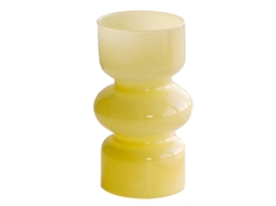 Vaso de Vidro Brilhante para Flores Vaso de Vidro Preto Geométrico Moderno Peça Central para Mesa de Sala de Estar NEVEANCE