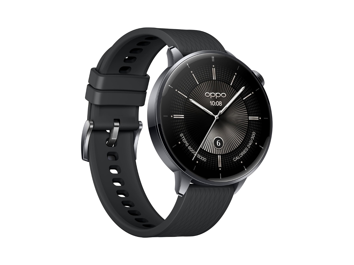 Oppo Watch X2 Mini, tela de 1,32'', 2 GB/32 GB, bateria com duração de até 7 dias, IP68, 5 ATM, preto