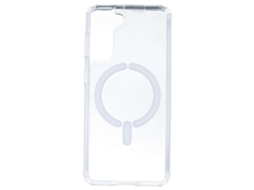 Capa Transparente Logo Compatível com Magsafe para Samsung Galaxy S21 LA CASA DE LAS CARCASAS