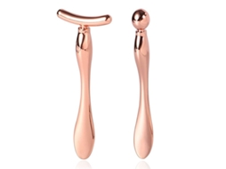 2 Pack Aplicador De Creme De Olhos Com Rodinha Massager Facial Ferramenta De Massagem Para Olhos