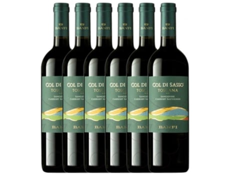 Vinho CASTELLO BANFI Castello Banfi Col Di Sasso Italia (0.75 L - 6 unidades)