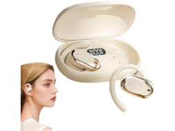 Fones De Ouvido Com Ganchos Auriculares, Cancelamento De Ruído, À Prova D Água, Ideais Para Corrida