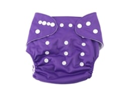 Primerox fraldário de Bolso Reutilizável Lavável À Prova de Vazamentos Algodão Bebê Roxo