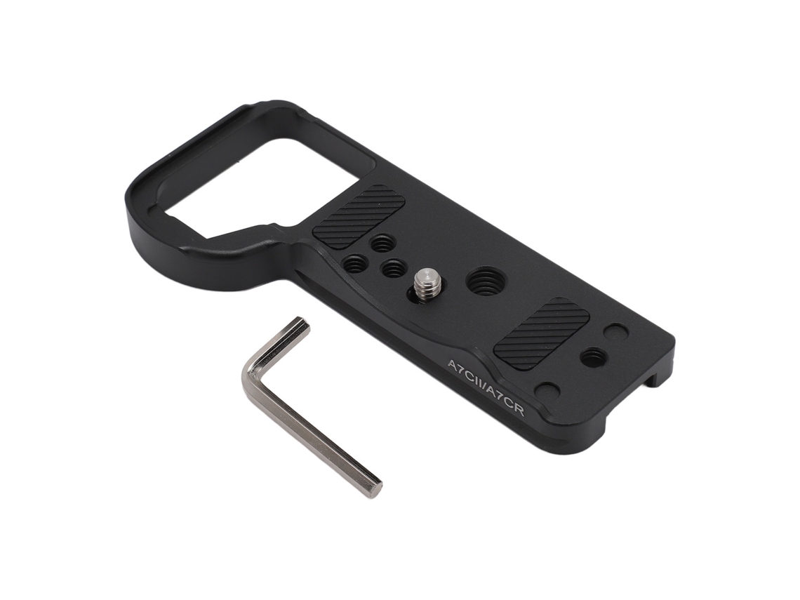 Camera Quick Release Baseplate Aluminium Alloy Tripod Mount Camera Mounting Bracket For A7c2 A7cii A7cr LAXISCREED