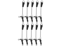 Conectores de Pesca de Cobre Luminosos com 10 Peças
