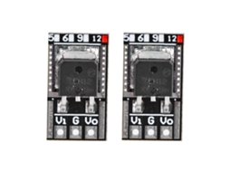 2 Peças Regulador de Voltagem Mini de Alta Precisão Lo7805ma 78mxx Dc12v