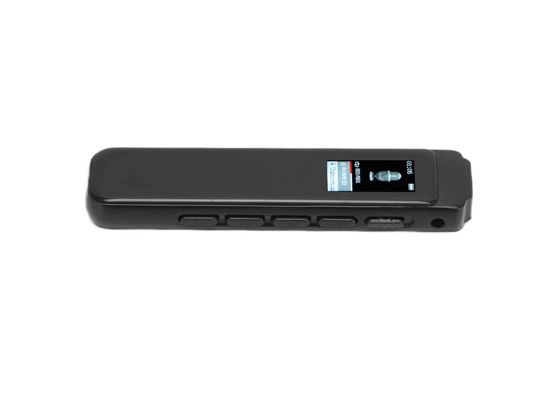 Aetheria gravadora de Voz Digital N1 Ativa por Voz Mini com Reprodução Mp3 16gb Usb Bateria de Lítio