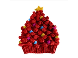 Gorro de Natal de Ponto Vermelho LAXISCREED