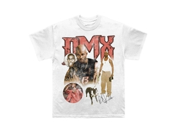 Dmx Icon White Graphic Unisex T-shirt Rockinstone Size:m