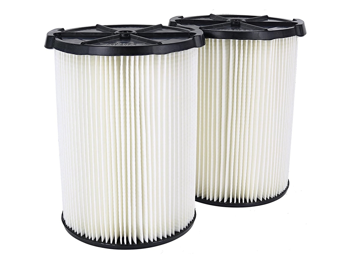 VF4200 Filtro de vácuo úmido / seco de 1 camada de substituição para aspiradores de 5 a 20 galões (2 unidades VF4000)