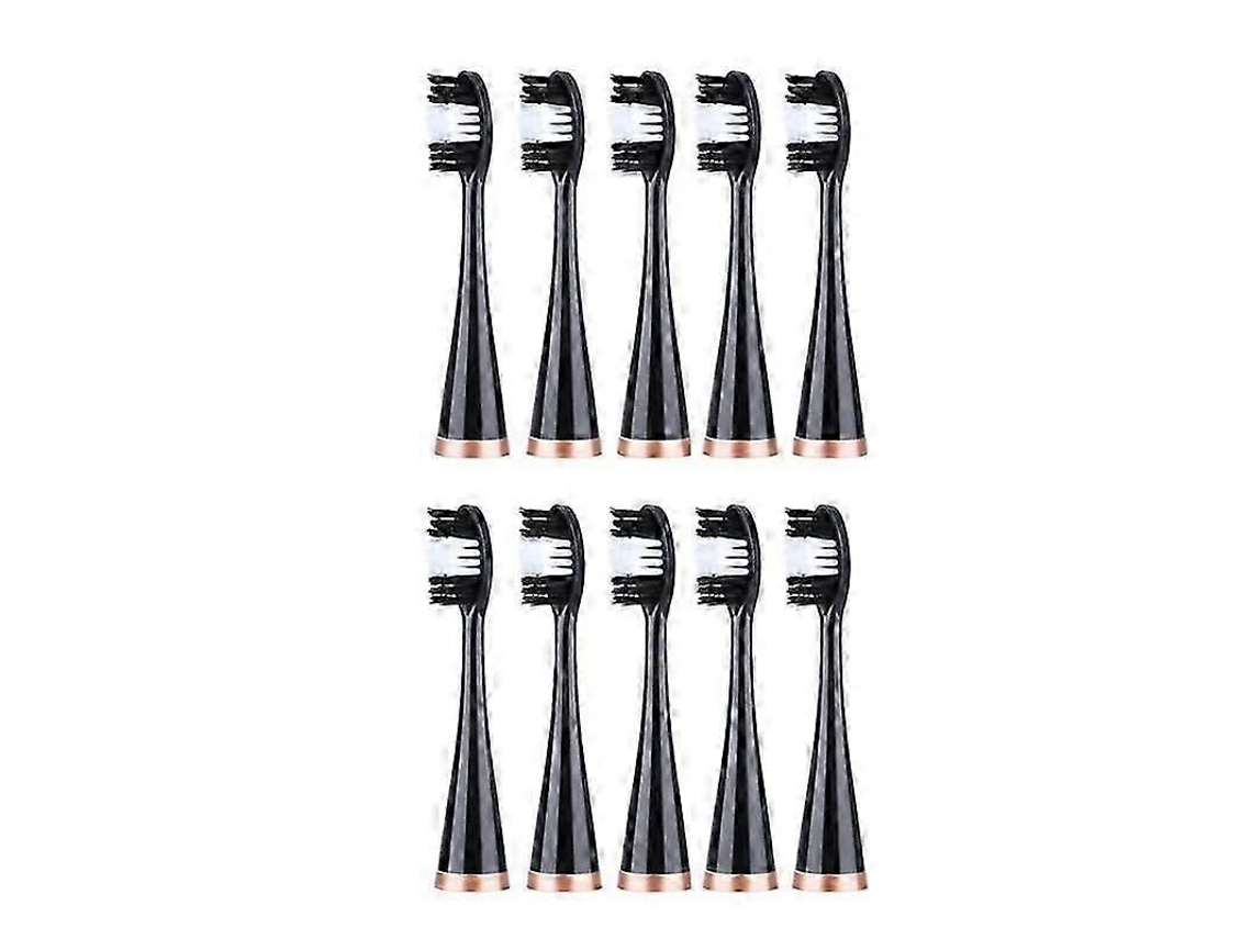 Conjunto De 10 Cabeças De Escova De Dentes Elétricas De Substituição Para Escova De Dentes Elétrica Com Função De Clareamento Dental.