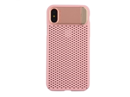 Capa para Iphone X LAXISCREED Ultra fina Respirável Anti impacto