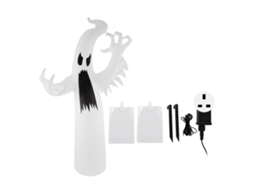 Fantasma Branco Inflável de Halloween com Luzes Led Ip44 S/MARCA