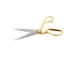 Tesouras Costura Inox Lâmina Dourada