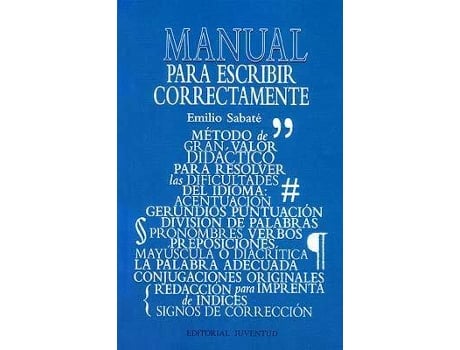 Livro Para escribir correctamente de Varios Autores