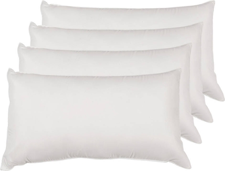 Conjunto de 4 Almofadas  Fibras de Silicone