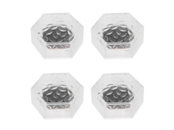 Peças De Luzes Solares Para Deck, Luzes De Jardim À Prova Dágua Para Áreas Externas, Escadas De Quintal, Lâmpadas Hexagonais En Aquaforge