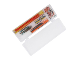 Kit De Cabos De Jumper Sem Soldar Para Breadboard Com 140 Peças Da Laxiscreed