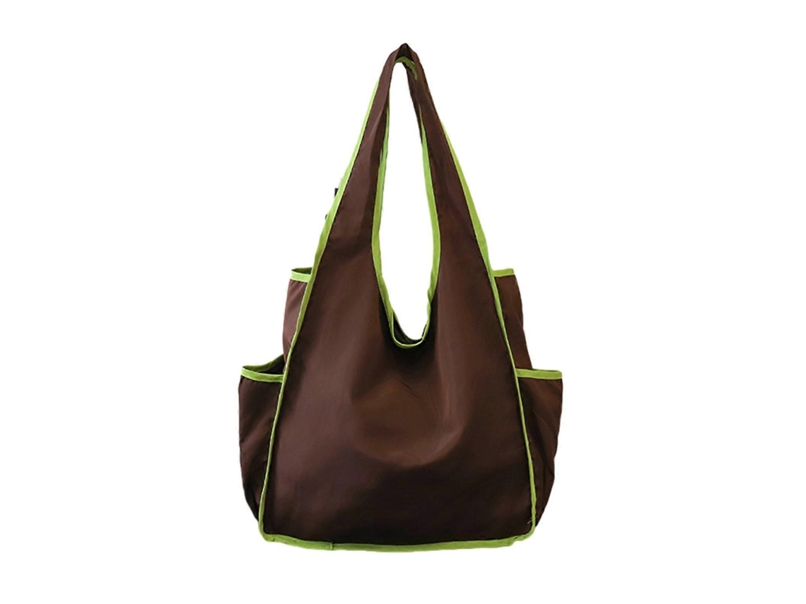 Sacola de Compras Dobrável e Reutilizável, em Nylon Impermeável, com Grande Capacidade para Compras, Presentes e Muito Mais. GOKOCO