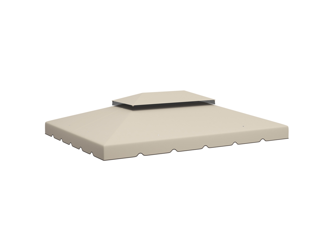 Cobertura Retratil Pergola 2 5x2 55m Drenagem Creme