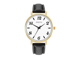 Reloj De Cuarzo Elegante Y Casual Unisex Para Pareja Regalo (negro)