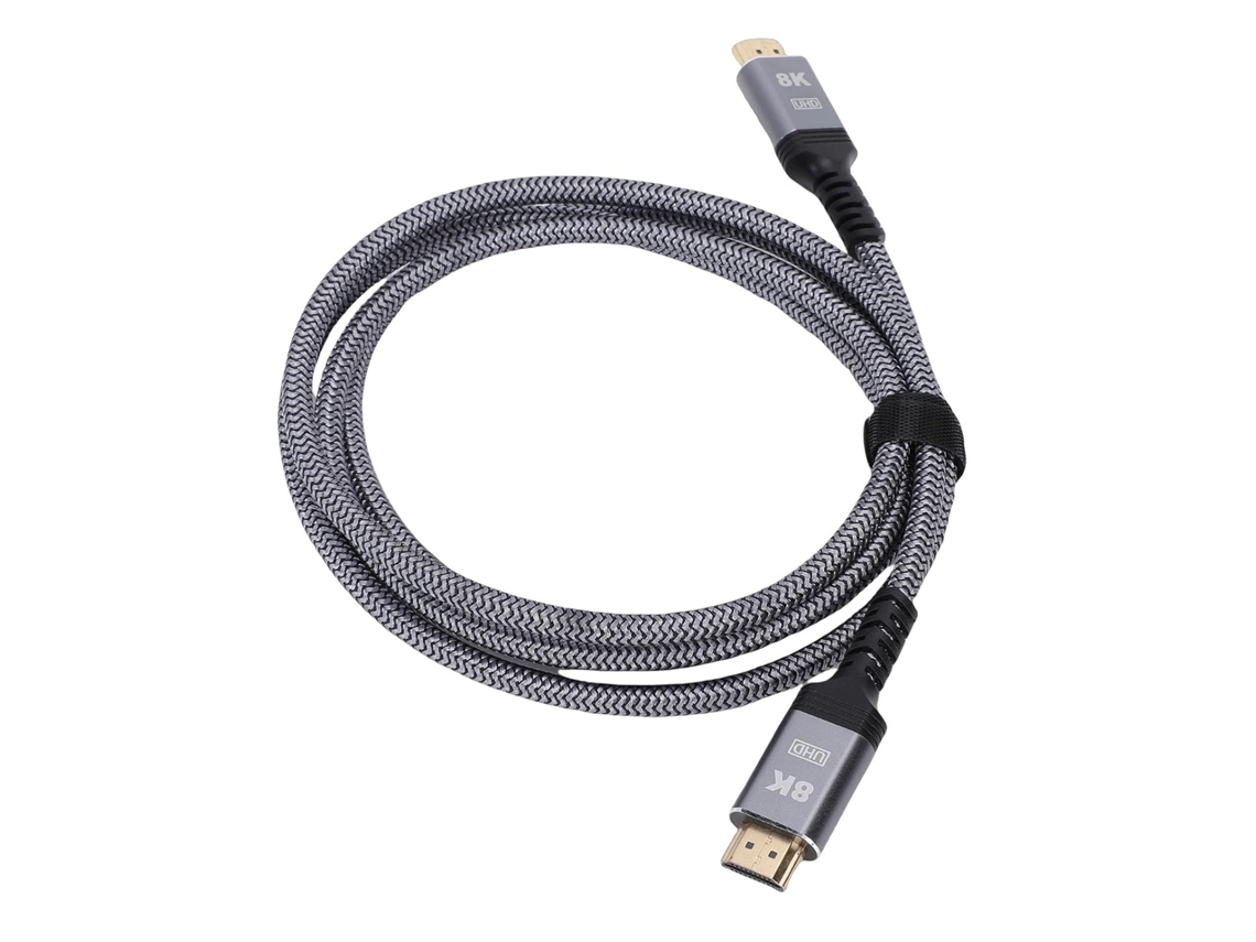 Cabo De Interface Multimídia Hd, 8k 60 Hz 48 Gbps Hdr Earc Hdcp 2.3 8