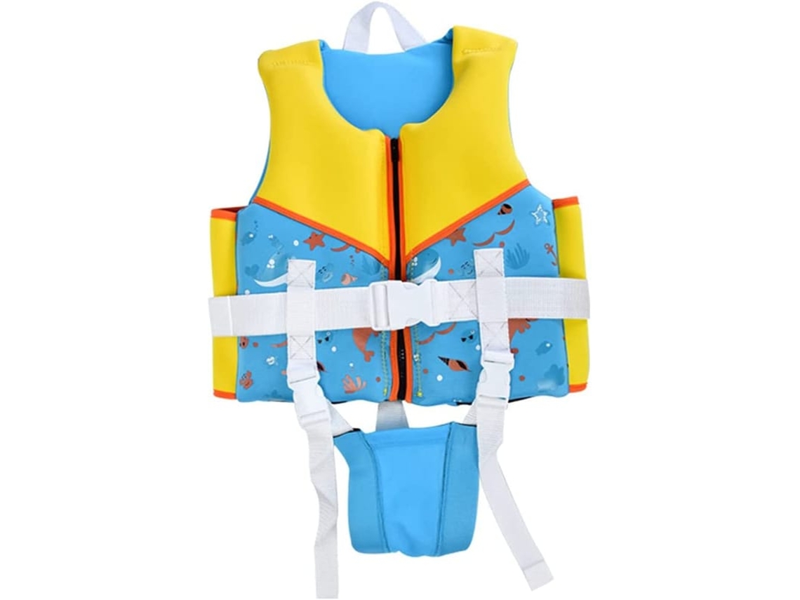 Traje De Natação Com Auxílio De Flutuabilidade Para Crianças, Calcinha De Natação Infantil (azul Tamanho M)