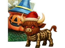 Decoração De Vaca Das Terras Altas, Decorações De Halloween, Estatueta De Bezerro Escocês | Casa, Fa Gokoco