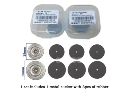 18mm - Conjunto De Material De Laboratório Dentário, Ventosa Dentária, Placa De Retenção Para A Prótese Superior Completa, Acr