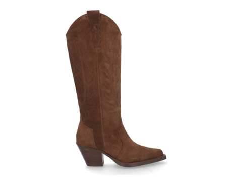 Botins de Homem ALPE Vendome Mustang Castanho (37)