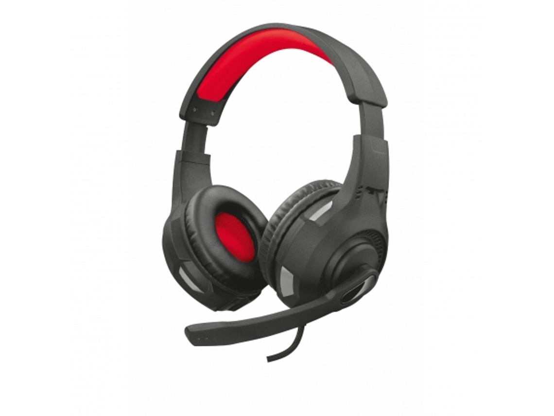 Auscultadores Gaming com Fio TRUST GXT307 RAVU (Over Ear - Multiplataforma - Preto)